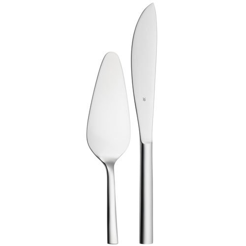 Nuova  kagesæt, 2 stk. (kniv & kagespade) rustfrit stål Cromargan® 