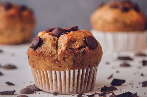 Chokolade chip muffins