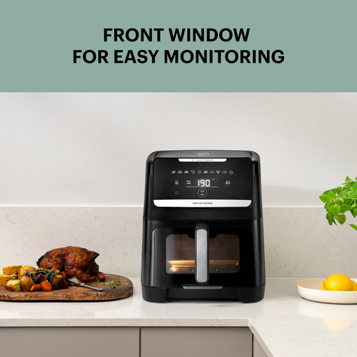 Easy Fry Silence Vision 7 l Sort – Air fryer