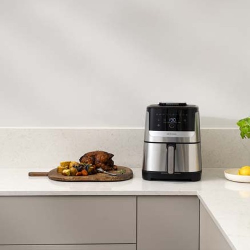 Easy Fry Silence-air fryer 5 l rustfrit stål 