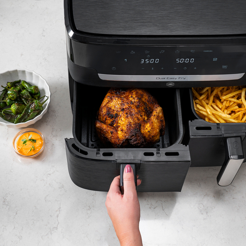 XXL Dual Easy Fry 11 L Sort - Air fryer 