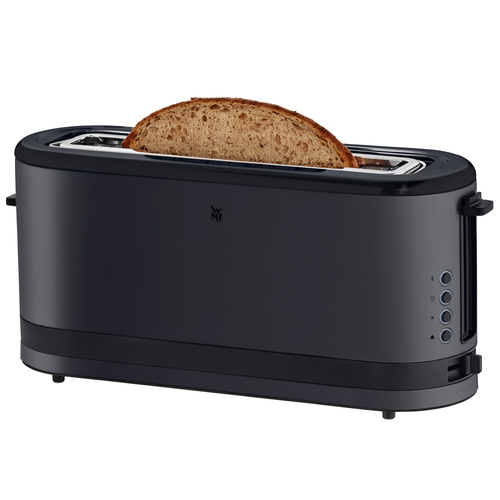 KitchenMinis brødrister med langt rum,  sort 