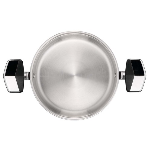 Gryde 20 cm/2,7L. med låg, Rustfrit Stål Ubelagt Emotion Plus SS 