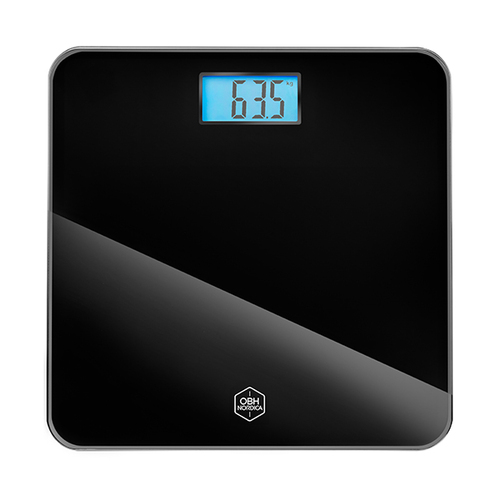 Classic Light Personvægt Sort Stort LCD-Display 