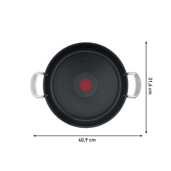 Jamie Oliver Cook's Classics Stainless Steel All in one pan 30 cm / 4,9 L w. lid