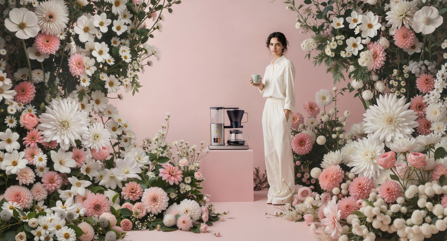 TASTE THE ART OF BLOOMING COFFEE