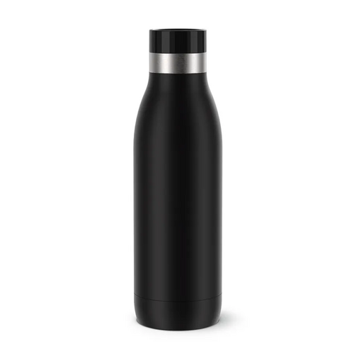 Bludrop Basic Vandflaske i rustfrit stål 0,5 l Sort 