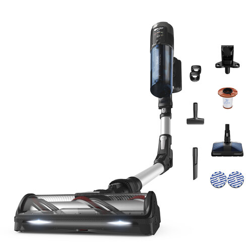 X-Force 13.60 Flex Aqua, Stangstøvsuger med Aerospin mundstykke