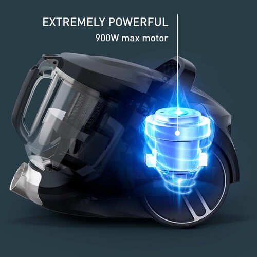 Compact Power XXL Cyclonic, Parketmundstykke, Poseløs støvsuger