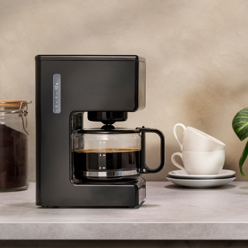 Coffee Box Lille Kaffemaskine Sort 6 kopper 