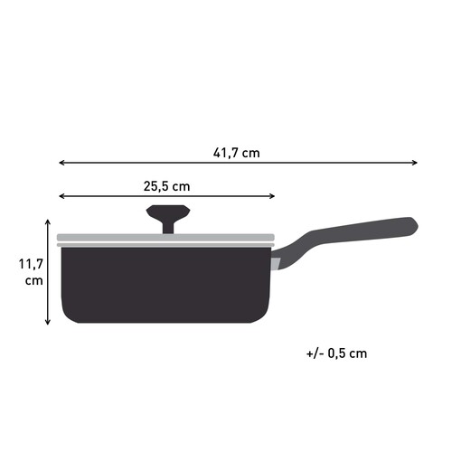 Excellence sauterpande 24 cm med låg