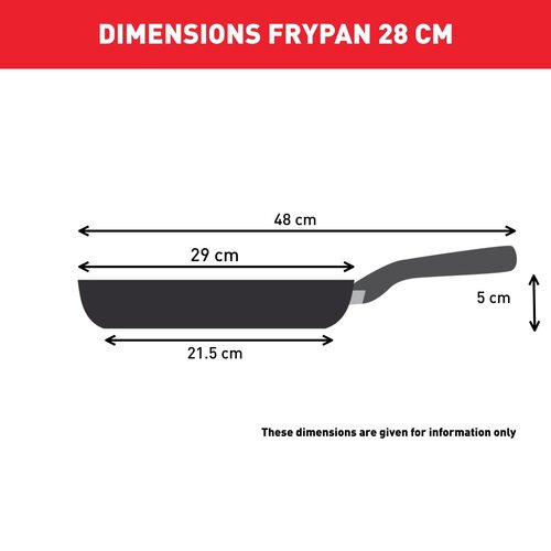 Intuition Techdome stegepande 28 cm 