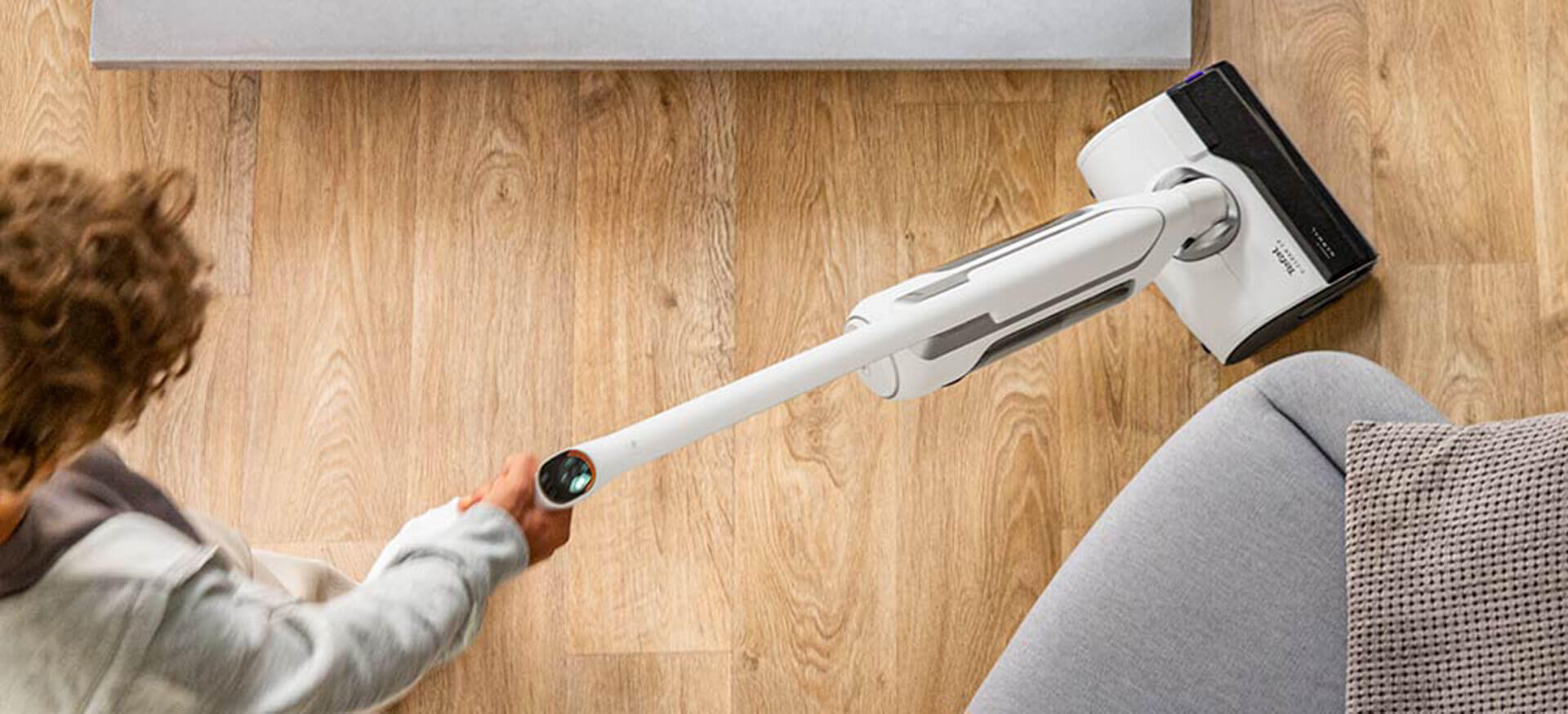 X-Clean 10- Støvsuger og vasker gulvet i ét strøg