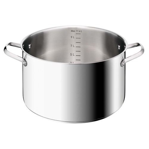 XL Gryde 30 cm/11,4L. med låg, Rustfrit Stål Ubelagt, Emotion Plus SS