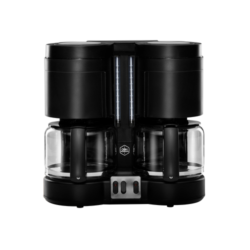 Duo Tech 2 Kaffemaskiner i 1 Sort 20 kopper 