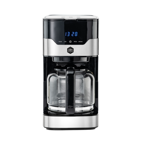 Timer Aroma Kaffemaskine Sort Sølv Timerfunktion 