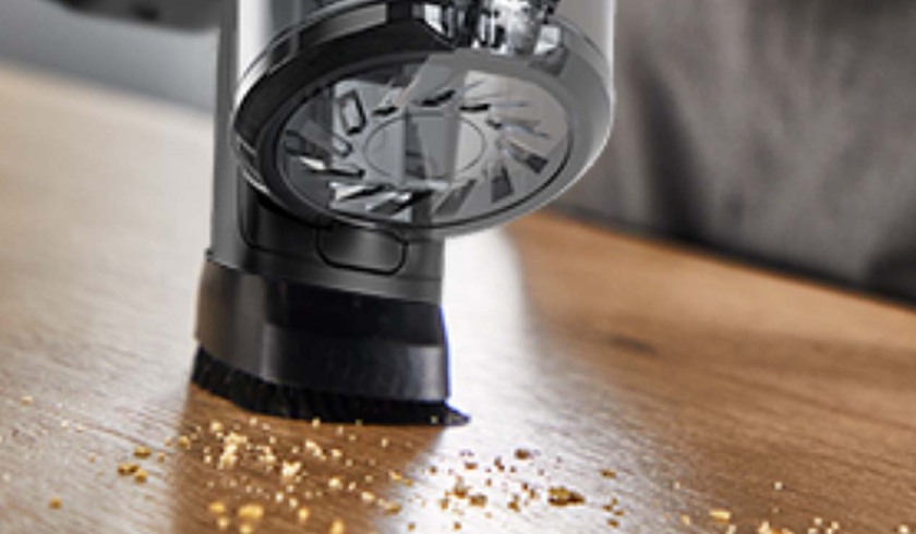 Skaftstøvsuger for parkett