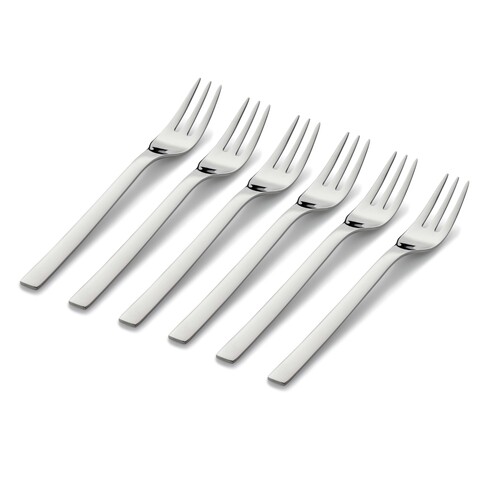 Nuova kagegaffel-sæt – 6 stk. (16 cm) rustfrit stål Cromargan® 