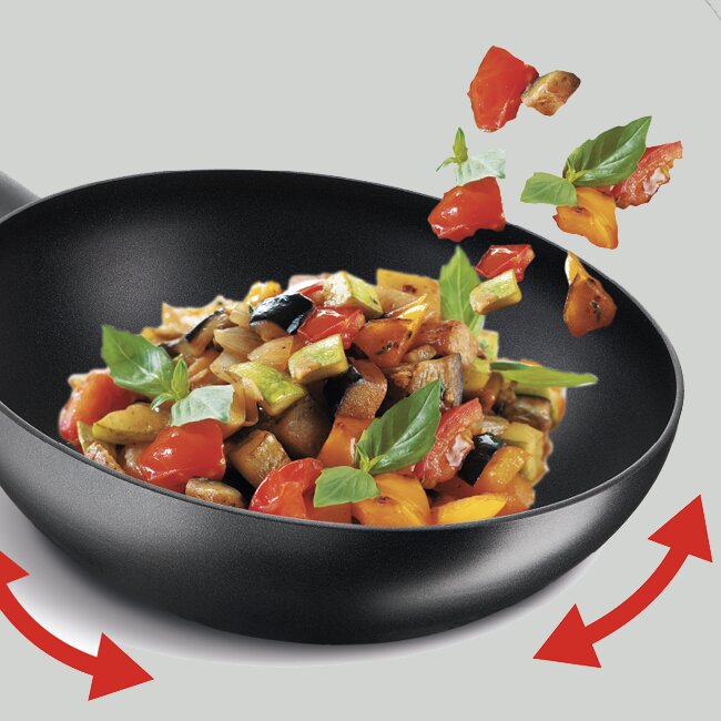 Hvad er forskellen på en wok og en traktørpande?
