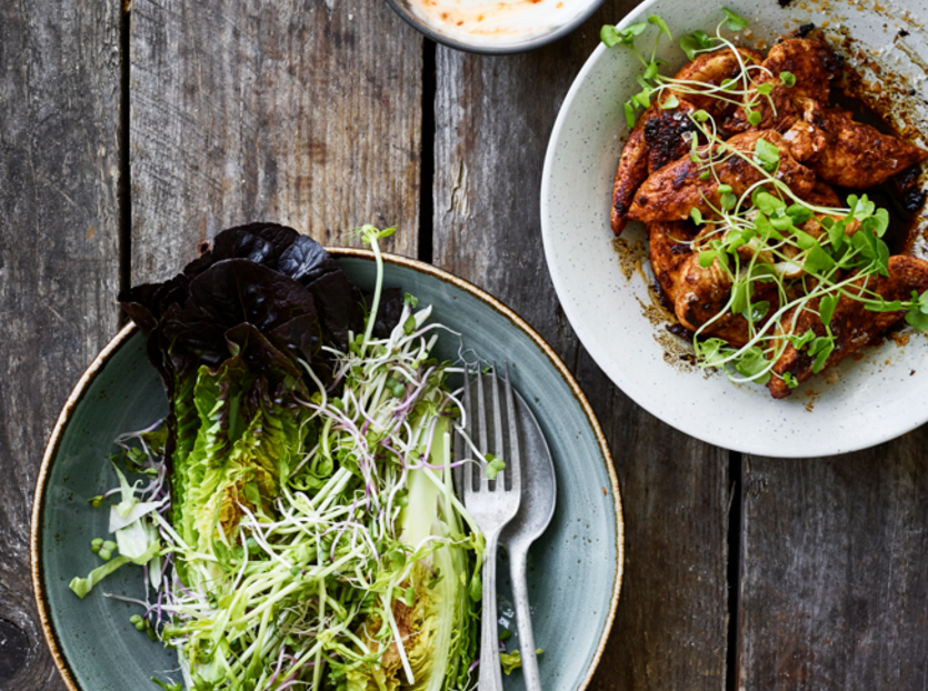 Kyllingemørbrad med paprika, honning og citron