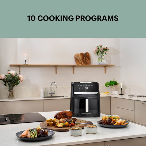 Easy Fry Silence Vision 7 l Sort – Air fryer