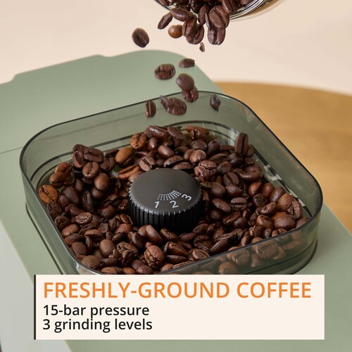 Coffee Crush Lichen, Kaffemaskine