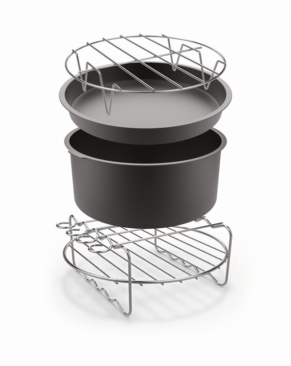 Almindeligt tilbehør til en air fryer