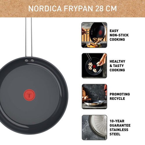 Nordica SS Ceramic Stegepande 28 cm