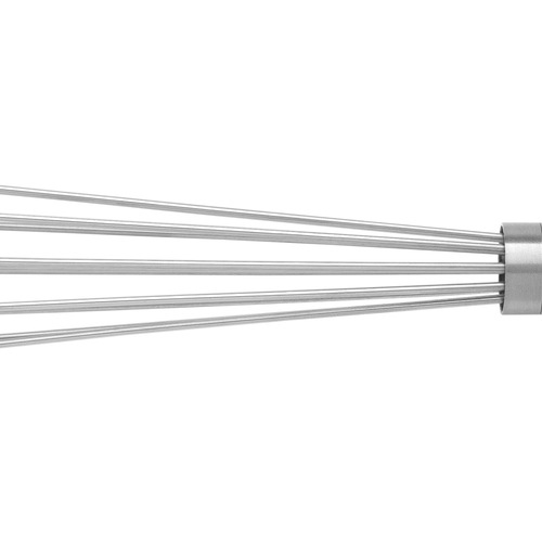 Profi Plus piskeris stål/silikone 27 cm med ring, rustfrit stål 