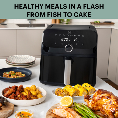 Easy Fry Mega 7,5 L Sort - Air fryer