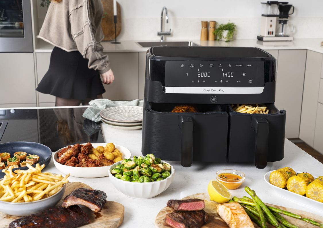 Hvad er bedst: air fryer med 1 eller 2 skuffer? 