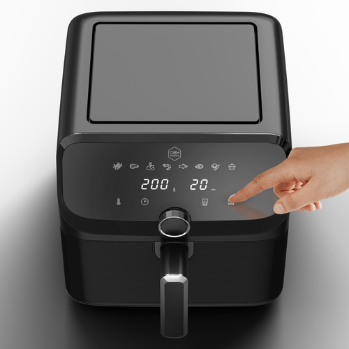 Easy Fry Mega 7,5 L Sort - Air fryer