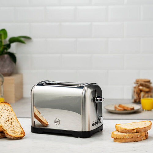 Metropolitan Brødrister 2 Brødskiver Rustfrit Stål 