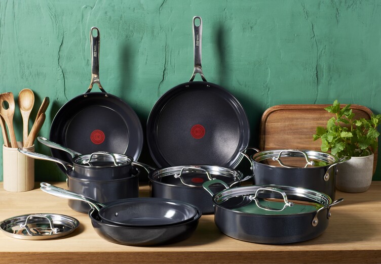 Grydesæt med Thermo-Spot og Non-Stick Belægning Kvalitet og Holdbarhed