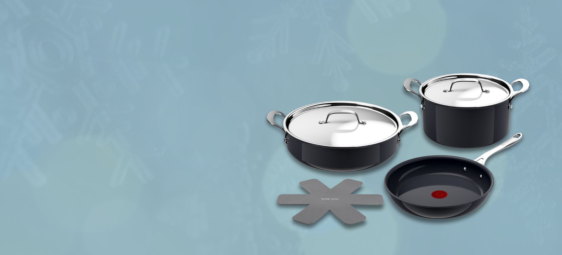 Jamie Oliver Enjoy - Stegepande- og grydesæt 5 dele