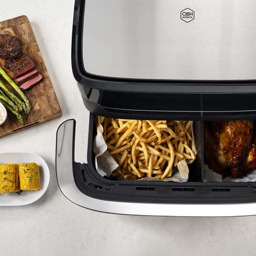 Flex Dual Easy Fry 9 l Sort – Air fryer