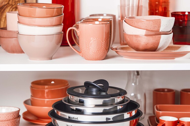 Seriens produkter er fremstillet af rustfrit stål i højeste kvalitet