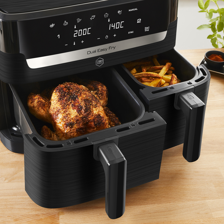 Hvad er bedst: air fryer med 1 eller 2 skuffer?