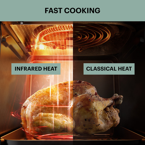 Easy Fry Infrared 7L Sort – Air fryer