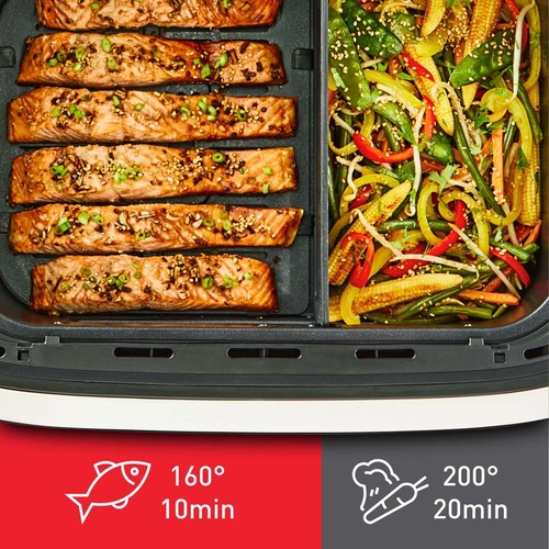 Flex Dual Easy Fry 9 l Sort – Air fryer