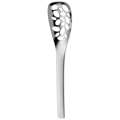 Nuova serveringsske med huller, 25 cm, rustfrit stål Cromargan® 