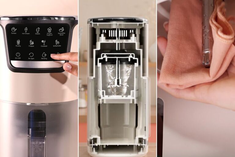 Nem rengøring og vedligeholdelse med automatisk rengøringsprogram 