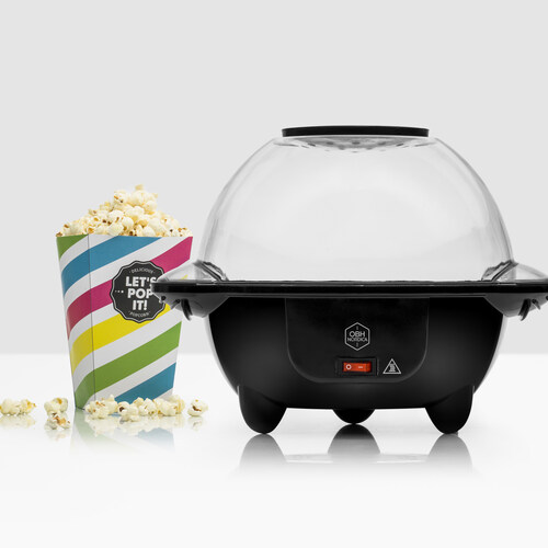 Big Popper Popcornmaskine Sort Non-Stick-Belægning 