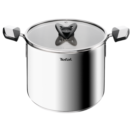 Pastagryde 22 cm/6,6 l. med låg, Rustfrit Stål Ubelagt, Emotion Plus SS 