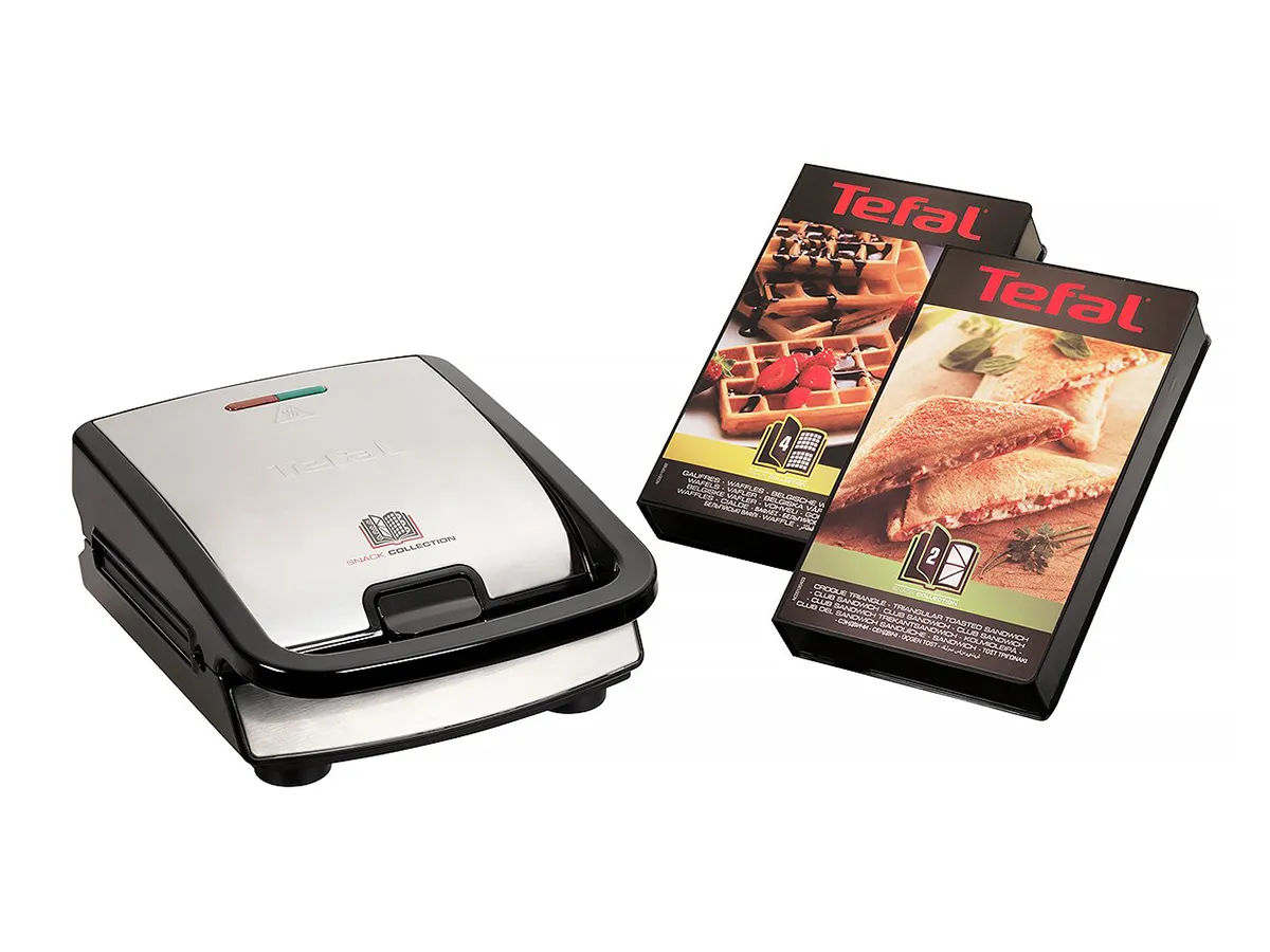 Snack Collection Vaffeljern Sandwichgrill Sandwichgrill med aftagelige plader 