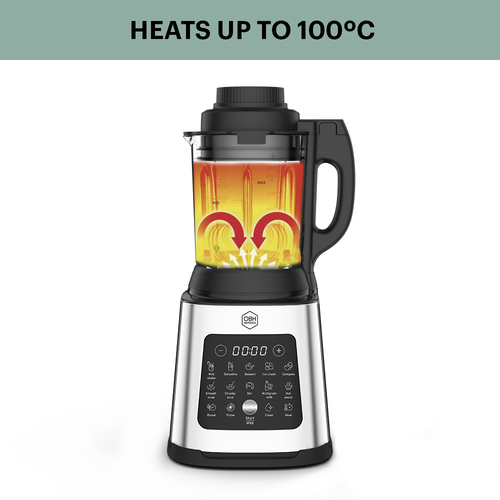 Perfect mix cook. Blender med tilberednings- og opvarmningsfunktion  