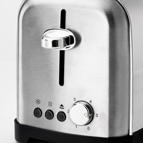 Metropolitan Brødrister 2 Brødskiver Rustfrit Stål 