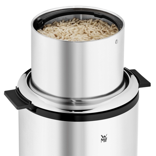 KitchenMinis riskoger med non-stick, varmeholdning og timer 