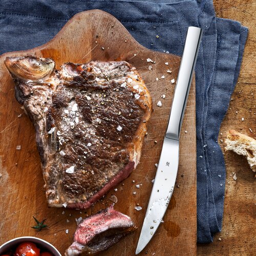 Nuova pizza-/grillknivsæt 6 stk, 23 cm, rustfrit stål Cromargan® 