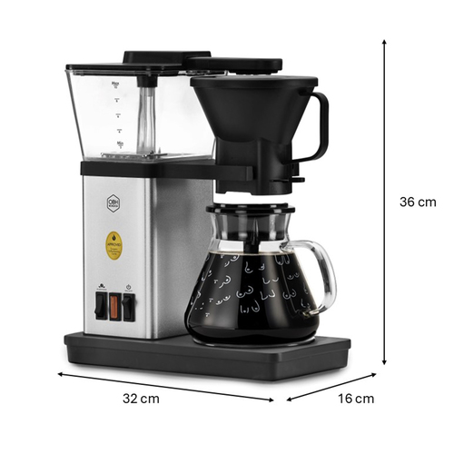 Blooming Kaffemaskine Sølv - Special Edition